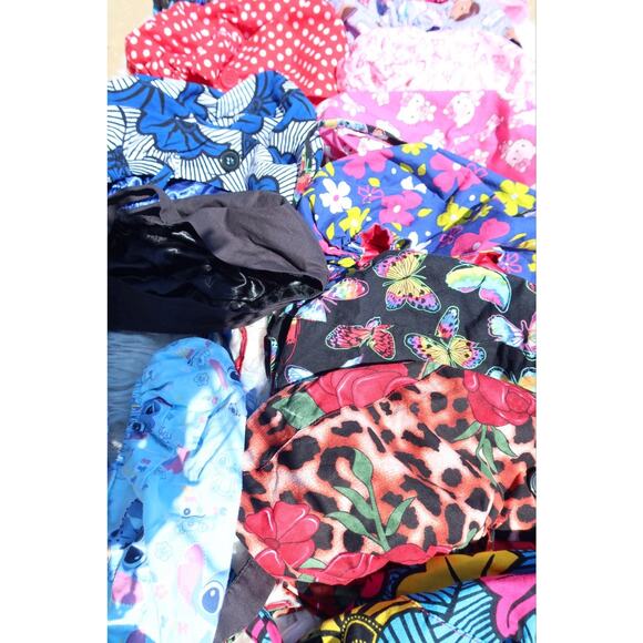 Lot of 20 Custom Nurse Scrub Caps 16 Silk Lined Hello Kitty Barbie Bouffant main image 10